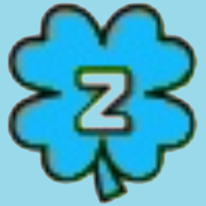  Four Leaf Clover Letter Z