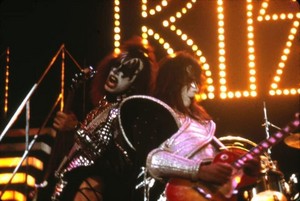  Gene and Ace ~Portland, Oregon...August 13, 1977 (Love Gun Tour)