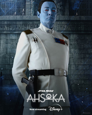  Grand Admiral Thrawn | estrela Wars' Ahsoka | Character poster