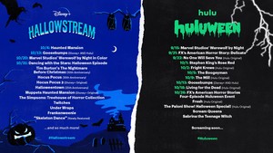  Hallowstream | Disney plus and Hulu | Now THIS is a scream come true. 🧟🎃🦇