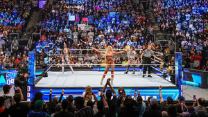  IYO SKY, carlotta, charlotte Flair and Bianca Belair | Friday Night SmackDown | August 18, 2023