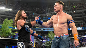  John Cena and AJ Styles | Friday Night Smackdown | September 15, 2023