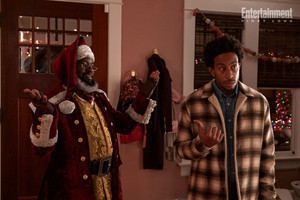 Lil Rel Howery and Ludacris in 'Dashing Through the Snow' 
