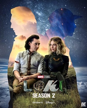 Loki and Sylvie | Marvel Studios' Loki | Season 2 | Promotional poster