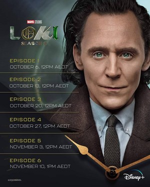  Marvel Studios' Loki | Season 2 | episode release dates