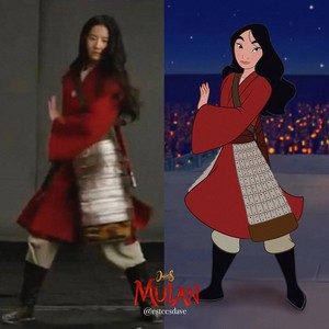  Mulan Costume design