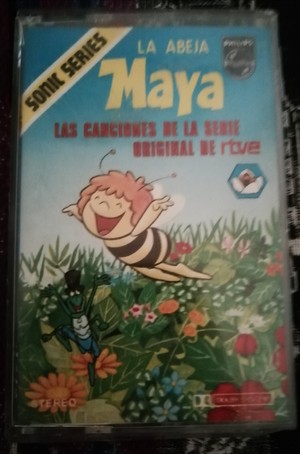  My Spanish Maya the Bee audio cassette tape
