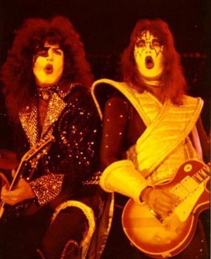  Paul and Ace ~Los Angeles, California...August 26, 1977 (Love Gun Tour)