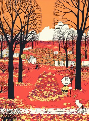  Peanuts Seasons: Fall - art sejak Chris Thornley (DHM, 2017)