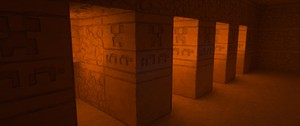  Red Sandstone Desert Temple RTX