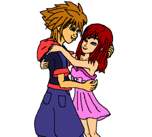  Sora and Kairi are vrienden and Romances Together Forever