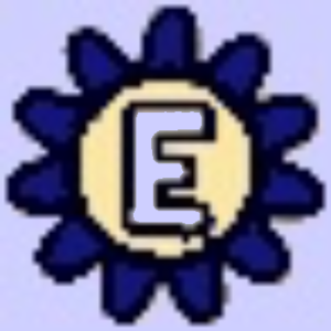  Sunflower Letter E