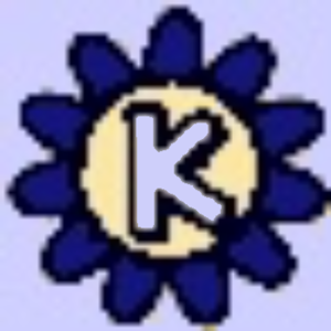 Sunflower Letter K