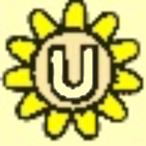Sunflower Letter U