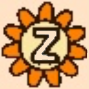  Sunflower Letter Z
