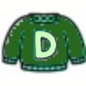  Sweater Letter D