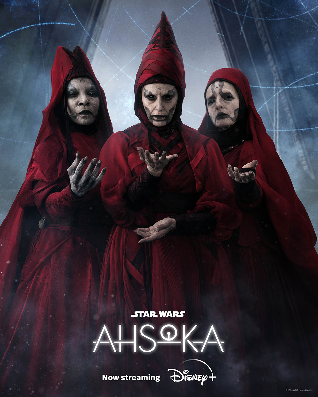 The Great Mothers: Klothow, Aktropaw and Lakesis | Star Wars' Ahsoka | Character poster