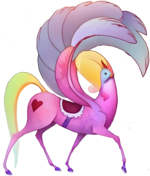  The 粉, 粉色 Pegasus