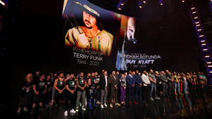  डब्ल्यू डब्ल्यू ई pays tribute to Bray Wyatt and Terry Funk | Friday Night Smackdown | August 25, 2023