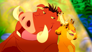  Walt Disney Screencaps – Pumbaa, Timon & Simba