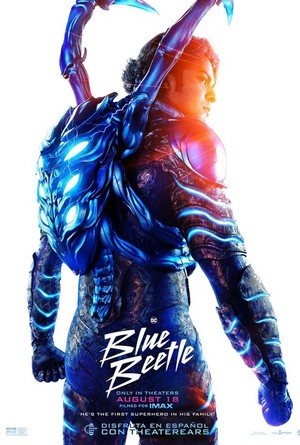  Xolo Maridueña as Jaime Reyes | Blue Beetle | Promotional poster | 2023