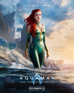 🔱 Aquaman and the Lost Kingdom | Release Mera’s Poster
