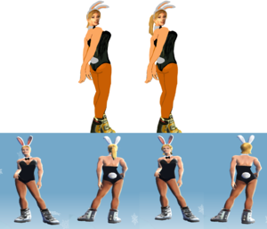  ! ! ! ! ! Elise Riggs Bunny Girl SSX 3