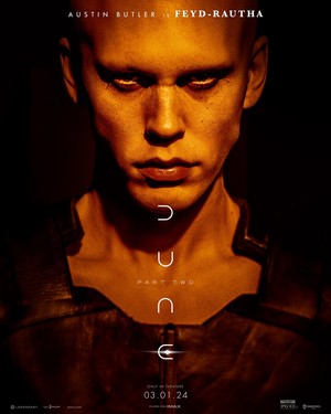  Austin Butler is Feyd-Rautha | Dune: Part Two | Character Poster