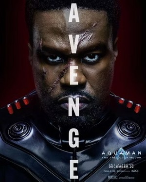  David Kane - Black Manta | Aquaman and the lost Kingdom | Character Poster