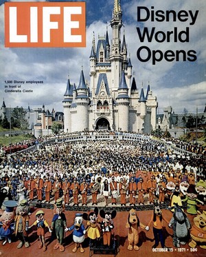  disney World Opens - Life Magazine Cover - October 15, 1971