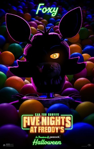 Five Nights at Freddy's (2023) Poster ~ Foxy