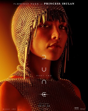  Florence Pugh is Princess Irulan | Dune: Part Two | Character Poster