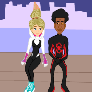  Gwen Stacy and Miles Morales Spend più Time Friends Together (Begin)2