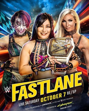  IYO SKY, Asuka and charlotte Flair | Women's Title Triple Threat Match | FASTLANE 2023