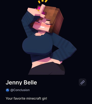 Jenny Mod Jenny Belle is Number 1 Favorite