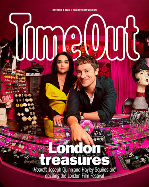  Joseph Quinn and Hayley Squires - Time Out Luân Đôn Cover - 2023