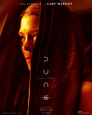  Léa Seydoux is Lady Margot | Dune: Part Two | Character Poster