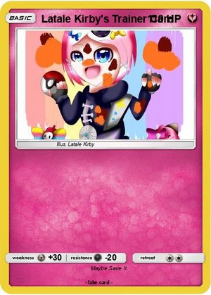  Latale Kirby's Trainer Card