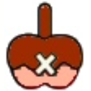  Lowercase карамель Apples X