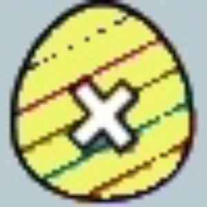 Lowercase Eggs X