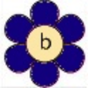  Lowercase flor B