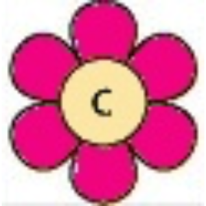  Lowercase پھول C