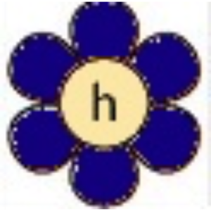 Lowercase Flower H