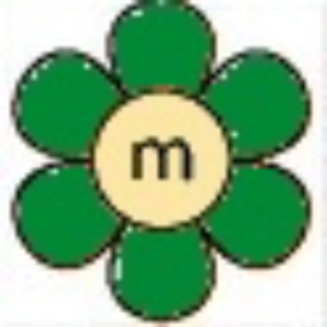 Lowercase Flower M