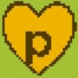 Lowercase Heart P