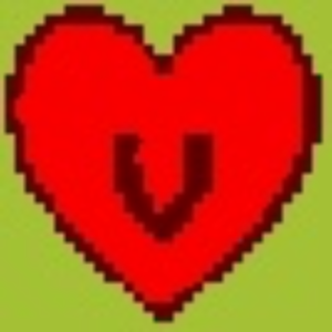 Lowercase Heart V