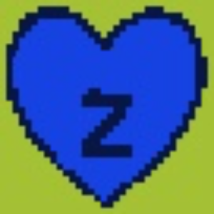 Lowercase Heart Z
