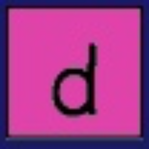  Lowercase Square D