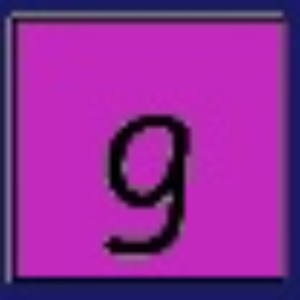  Lowercase Square G