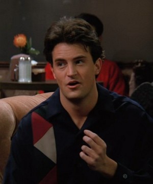  Matthew Perry as Chandler Bing on "Friends"